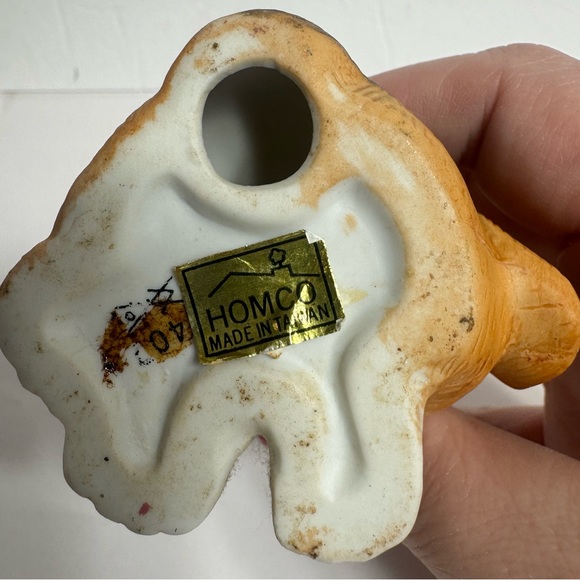 Vintage Homco Adorable Basset Hound Beagle ceramic Dog Figurine - Picture 6 of 8